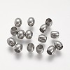 304 Stainless Steel European Beads STAS-P104-07P-1