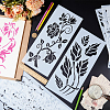 PET Plastic Drawing Painting Stencils Templates DIY-WH0304-900-3