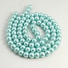 Glass Pearl Round Loose Beads For Jewelry Necklace Craft Making X-HY-8D-B12-2