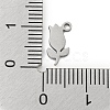 Non-Tarnish Laser Cut 304 Stainless Steel Charms STAS-G323-02P-3