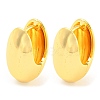 Rack Plating Brass Oval Hoop Earrings EJEW-A028-34G-1