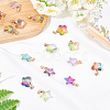 CHGCRAFT 18Pcs 3 Styles Rainbow K9 Glass Pendants GLAA-CA0001-10G-4