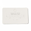 Paper Jewelry Display Cards with Hanging Hole CDIS-M005-20-2