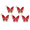 Alloy Enamel Pendants ENAM-T016-23A-RS-1