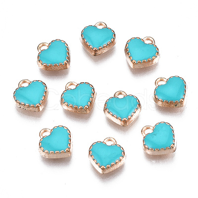 Alloy Enamel Charms ENAM-Q033-51F-1