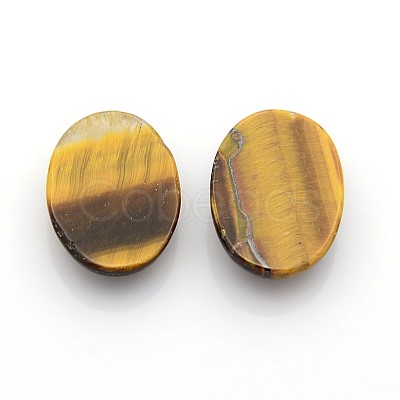 Natural Tiger Eye Cabochons X-G-P023-09-1