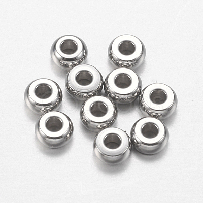 Tarnish Resistant 304 Stainless Steel Beads STAS-F195-031P-C-1