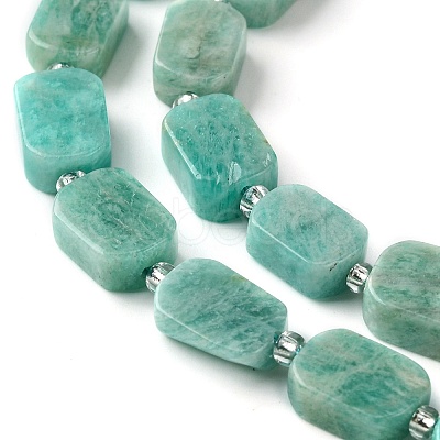 Natural Amazonite Beads Strands G-C098-A01-01-1