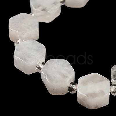 Natural Rainbow Moonstone Beads Strands G-P534-A06-01-1