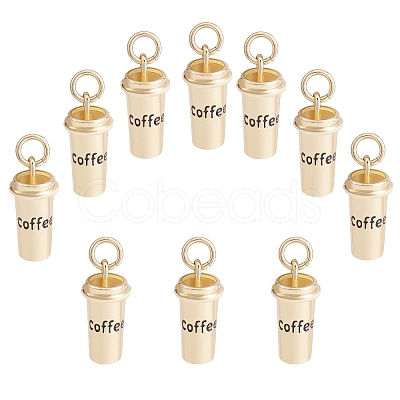 10Pcs Brass Pendants KK-SZ0006-19-1