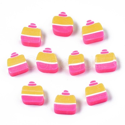 Handmade Polymer Clay Beads CLAY-N011-022-1