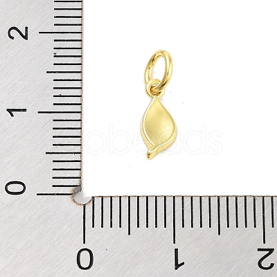 Real 18K Gold Plated Rack Plating Brass Enamel Charms KK-M293-25G-03-1