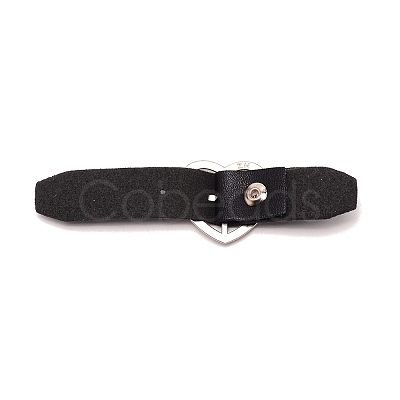 Imitation Leather Toggle Buckle AJEW-WH0235-28P-1