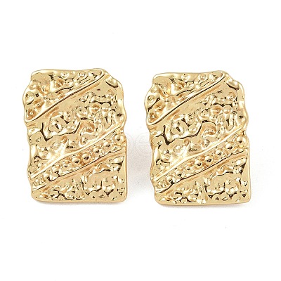 304 Stainless Steel Studs Earrings EJEW-K278-12B-G-1