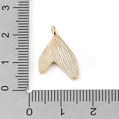 Brass Micro Pave Clear Cubic Zirconia Pendants KK-Q816-05G-01-1