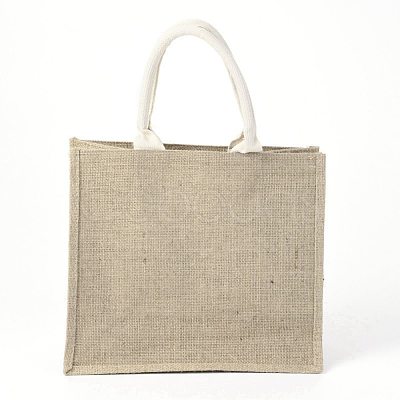 Jute Portable Shopping Bag ABAG-O004-02D-1