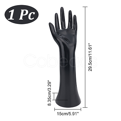 Plastic Mannequin Left Hand Display ODIS-WH0329-22-1