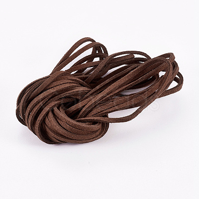 Flat Faux Suede Cord LW-WH0003-01F-1