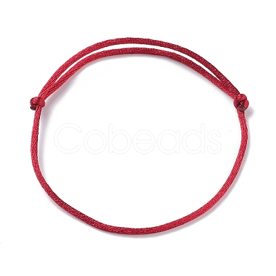 Simple Nylon Cord Bracelets Set BJEW-JB07376-02-1