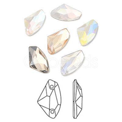 K9 Glass Rhinestone Cabochons RGLA-N002-13A-1