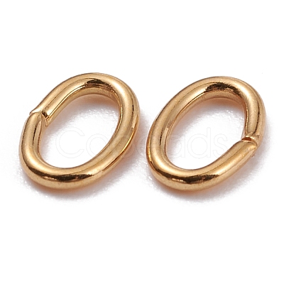 Brass Open Jump Rings KK-F824-109B-G-1