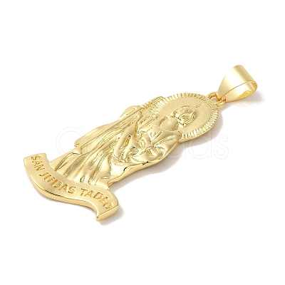 Rack Plating Brass Pendants KK-P267-28G-1