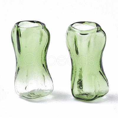 Semi-manual Blown Glass Bottles GLAA-R213-01B-1