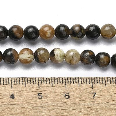 Natural Chiastolite Beads Strands G-G103-A01-01-1