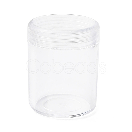 Round Plastic Bead Containers CON-YW0001-30-1