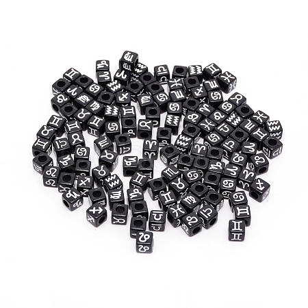 Opaque Acrylic Beads PJ-TAC0001-23B-1