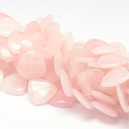 Natural Rose Quartz Beads Strands X-G-K115-48-1