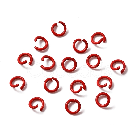 Zinc Alloy Open Jump Rings FIND-WH0014-79D-1