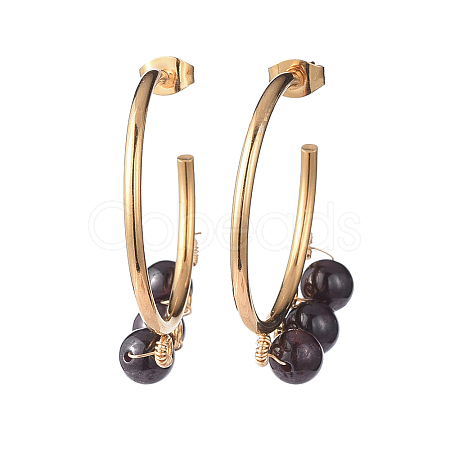 Stud Earrings EJEW-JE03956-05-1