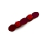 Cellulose Acetate(Resin) Alligator Hair Clips, Hair Accessories for Girls Women, Flower, Dark Red, 65x15mm