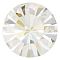 Preciosa&reg MAXIMA Crystal Round Stones, Czech Crystal, Dura Foiling, Round(431 11 615 Chaton), 00030 242 Argent Flare, SS10/PP21(2.7~2.9mm)