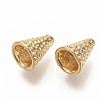 Brass Bead Cones KK-T051-34A-G-NF-2