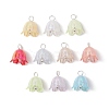 Lily Flower Charms PALLOY-JF02542-02-1