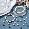 ARRICRAFT Frosted Opaque Acrylic Beads OACR-AR0001-20B-3