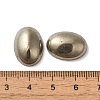 Natural Pyrite Cabochons G-G013-02H-3