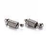 304 Stainless Steel Coil Cord Ends STAS-T052-37P-2
