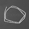Transparent Glass Beads Strands GLAA-P035-7x4mm-B01-2