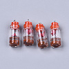 Glass Bottle Pendant Decorations GLAA-S181-12F-1