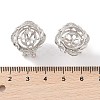 925 Sterling Silver Micro Pave Cubic Zirconia Earring Settings Findings STER-B003-25P-3