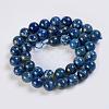 Natural Lapis Lazuli Beads Strands G-K254-01-6mm-4