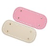 2Pcs 2 Colors PU Leather Knitting Crochet Bags Nail Bottom Shaper Pad DIY-SZ0001-84B-1