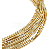 Textured Round Brass Wire CWIR-WH0004-01G-02-1