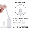 BENECREAT 30ml Transparent PET Plastic Refillable Spray Bottle MRMJ-BC0001-50-3