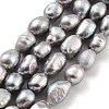 Dyed Natural Cultured Freshwater Pearl Beads Strands PEAR-P062-29C-1