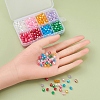Eco-Friendly Transparent Acrylic Beads TACR-YW0001-50-7