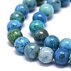 Natural Chrysocolla Beads Strands G-O201A-01A-3